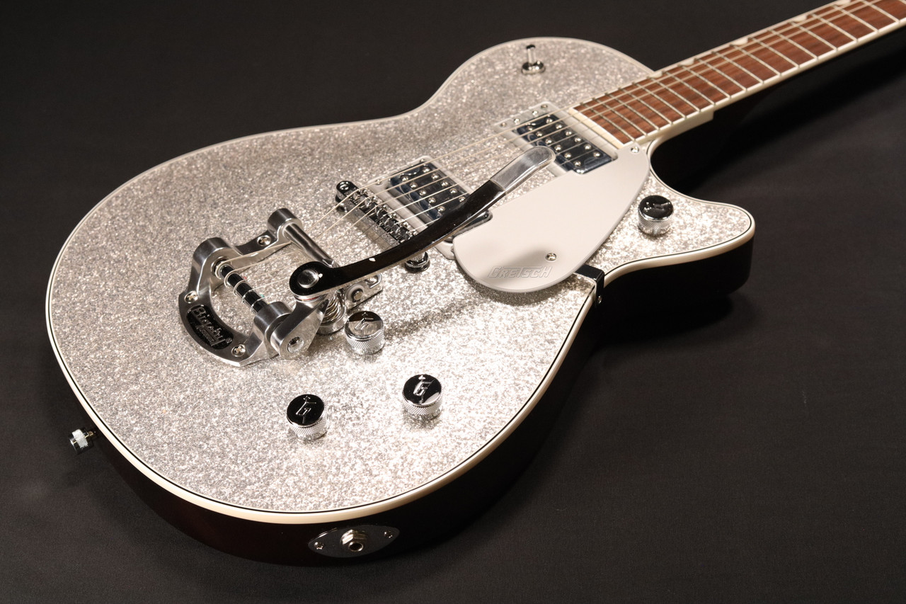 Gretsch Electromatic｜グレッチ ギター シルバースパークル Gretsch Electromatic Jet Electric Guitar - Silver Sparkle 043
