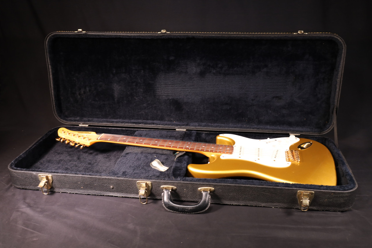 Fernandez LE-2 S Style Guitar in Gold USED 077 - Liberty Music