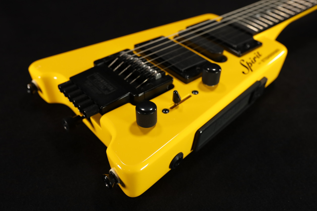 ギター Steinberger Spirit GT-Pro Deluxe Yellow Steinberger Sp GTPRO Dlx HY – Motor City Guitar