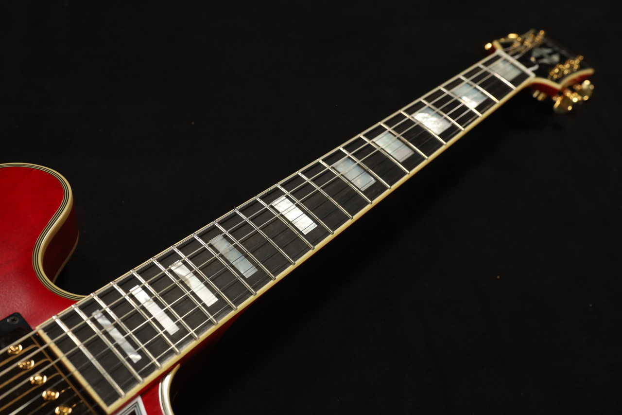 ギター Epiphone Dot ES-355 EB with hardcase Epiphone 1959 ES-355 (Incl. Hard Case) - Cherry Red 624 - Liberty