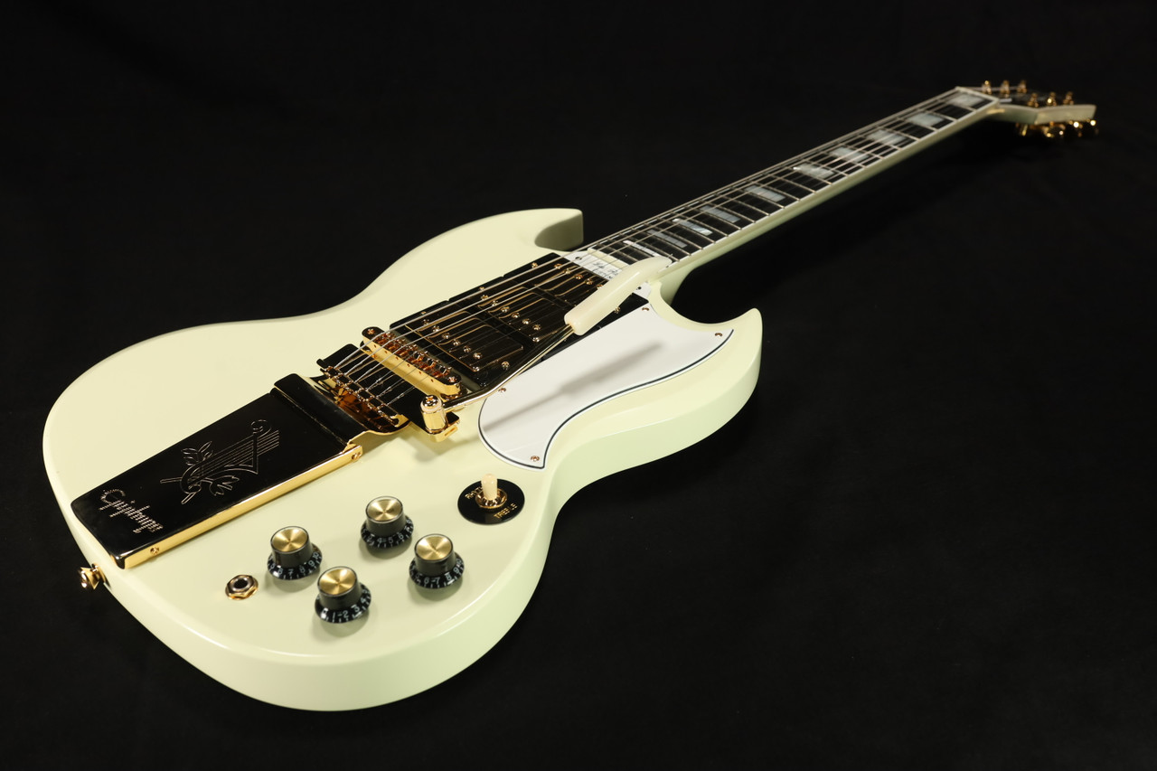 Epiphone 1963 Les Paul SG Custom With Maestro Vibrola (Incl. Hard