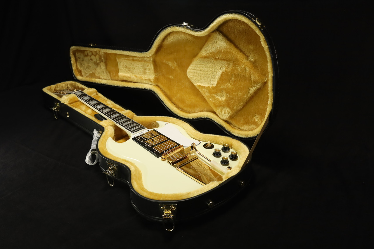 Epiphone 1963 Les Paul SG Custom With Maestro Vibrola (Incl. Hard