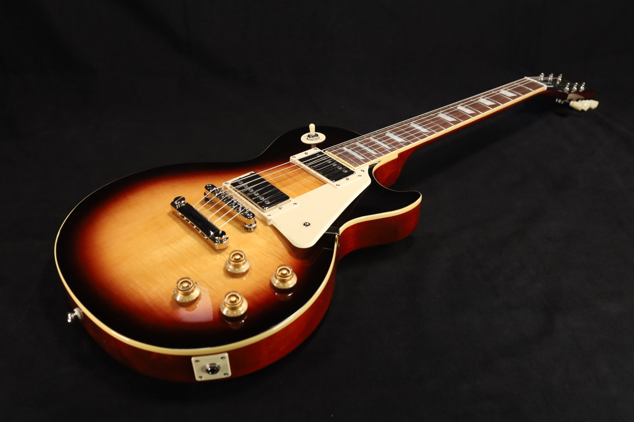 Epiphone Les Paul Standard 50s Figured Top Electric Guitar Bourbon