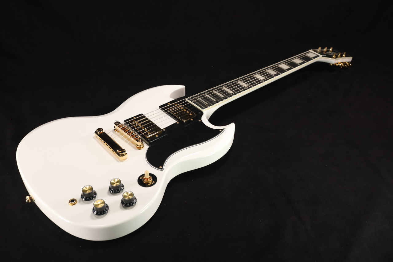 Epiphone Inspired by Gibson SG Custom - Alpine White with Bag 828