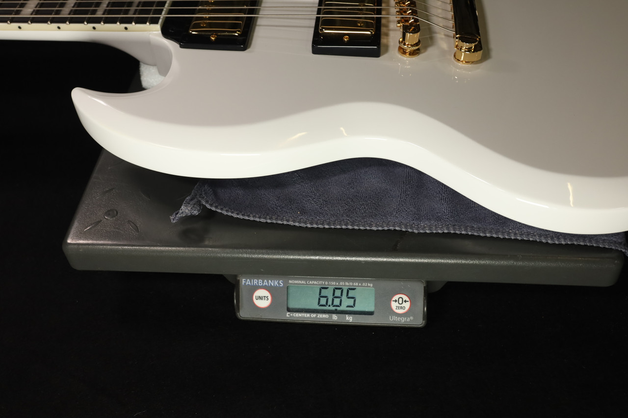 Epiphone Inspired by Gibson SG Custom - Alpine White with Bag 828