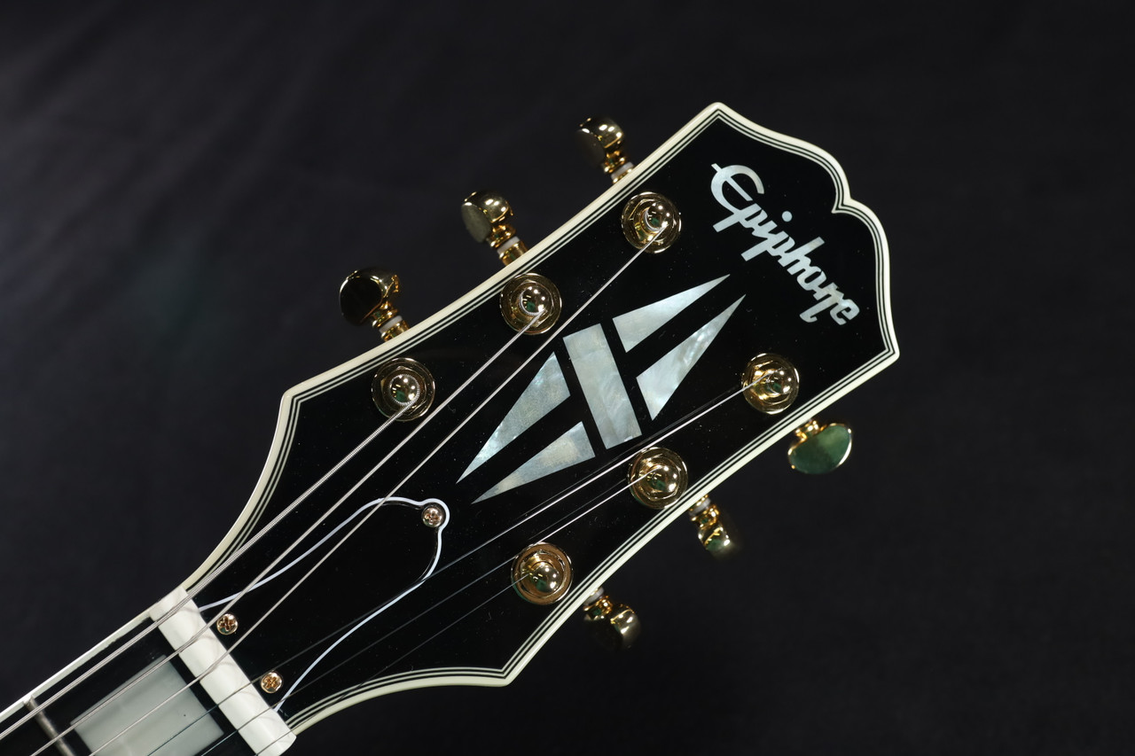 Epiphone SG Custom Electric Guitar - Ebony with Gig bag