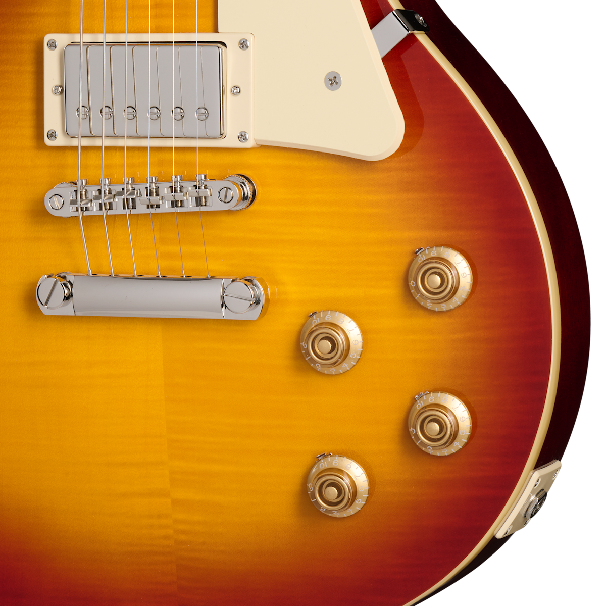Epiphone Les Paul Standard 50s Figured Washed Cherry Sunburst with