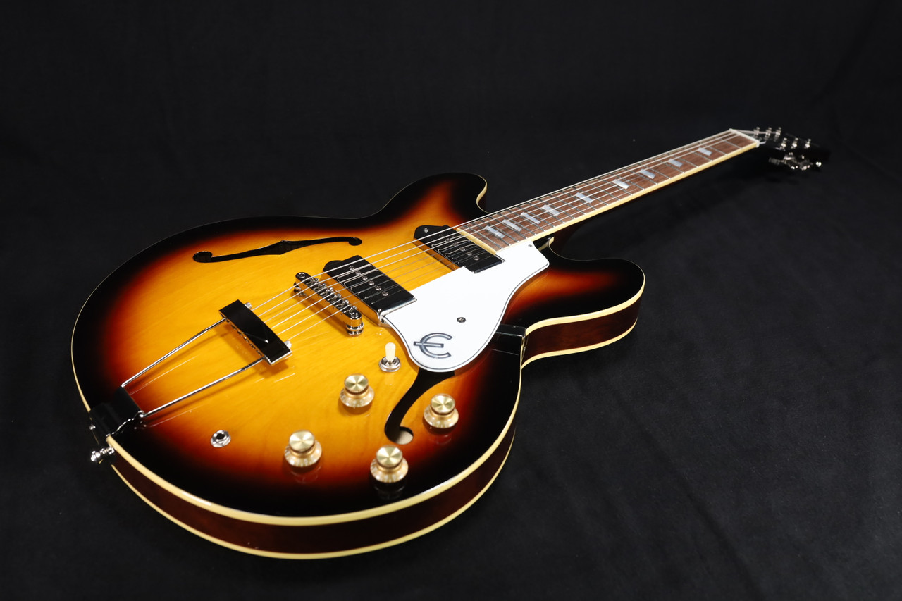 ギター Epiphone Casino Vintage Sunburst Epiphone Casino Vintage Sunburst With Deluxe Gig Bag