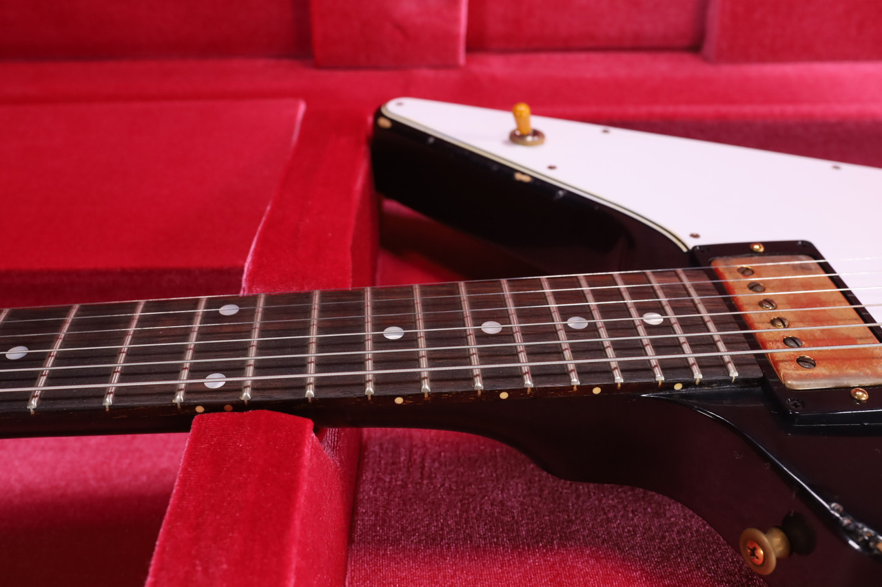 Gibson Custom Shop 58 Korina Explorer Ebony Over Korina Murphy Lab