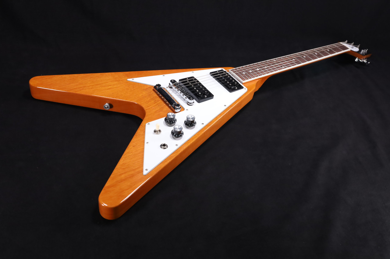 Gibson 70s Flying V Antique Natural USA - DSVS00ANCH1 156