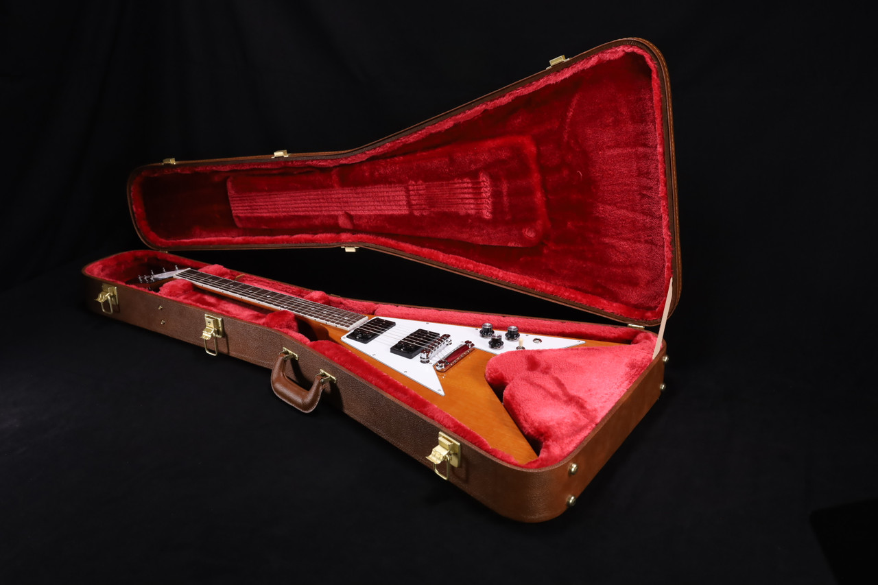 Gibson 70s Flying V Antique Natural USA - DSVS00ANCH1 156