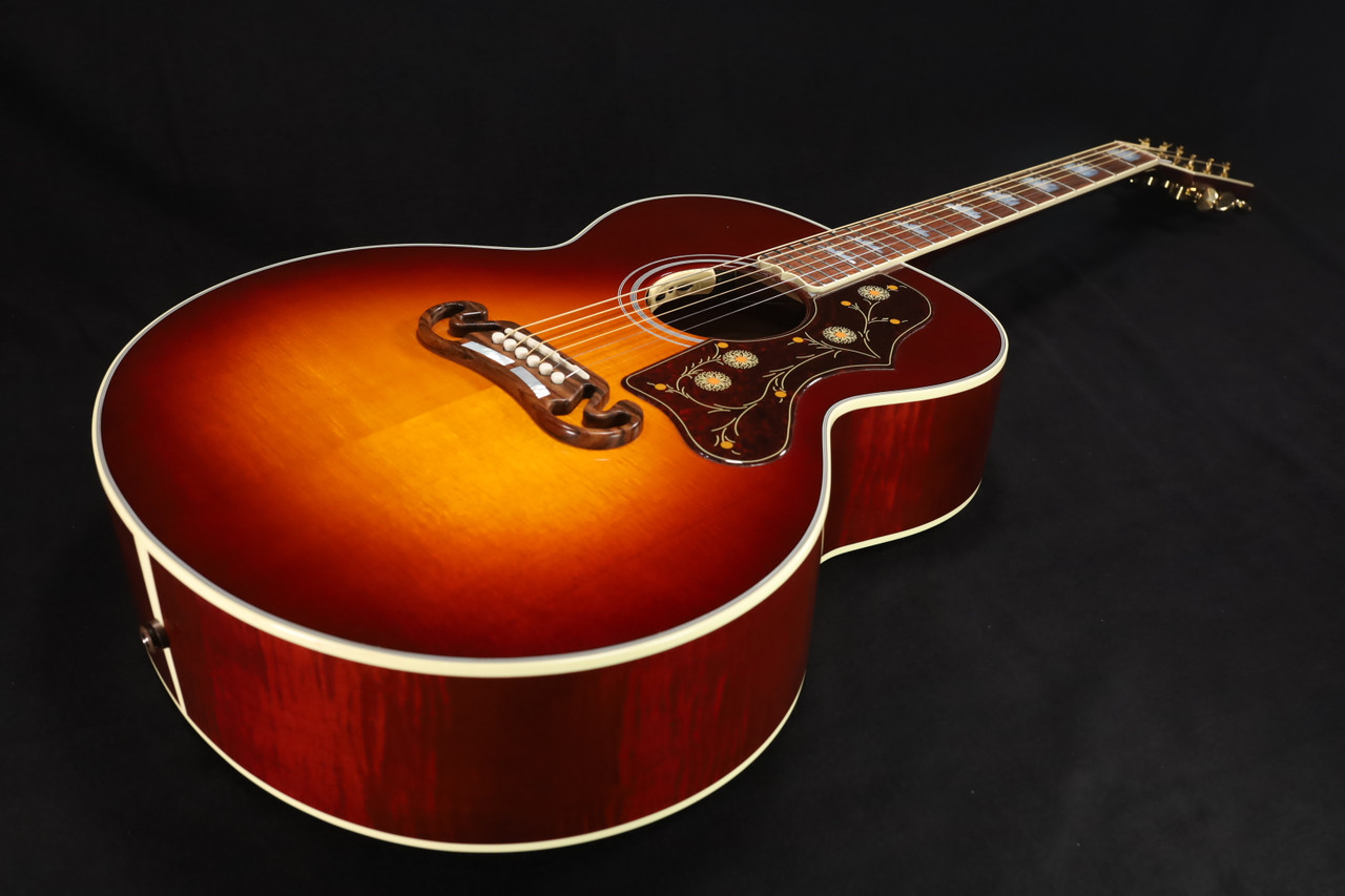 Gibson Custom Shop SJ-200 Sunburst with Anthem and Hard case USED