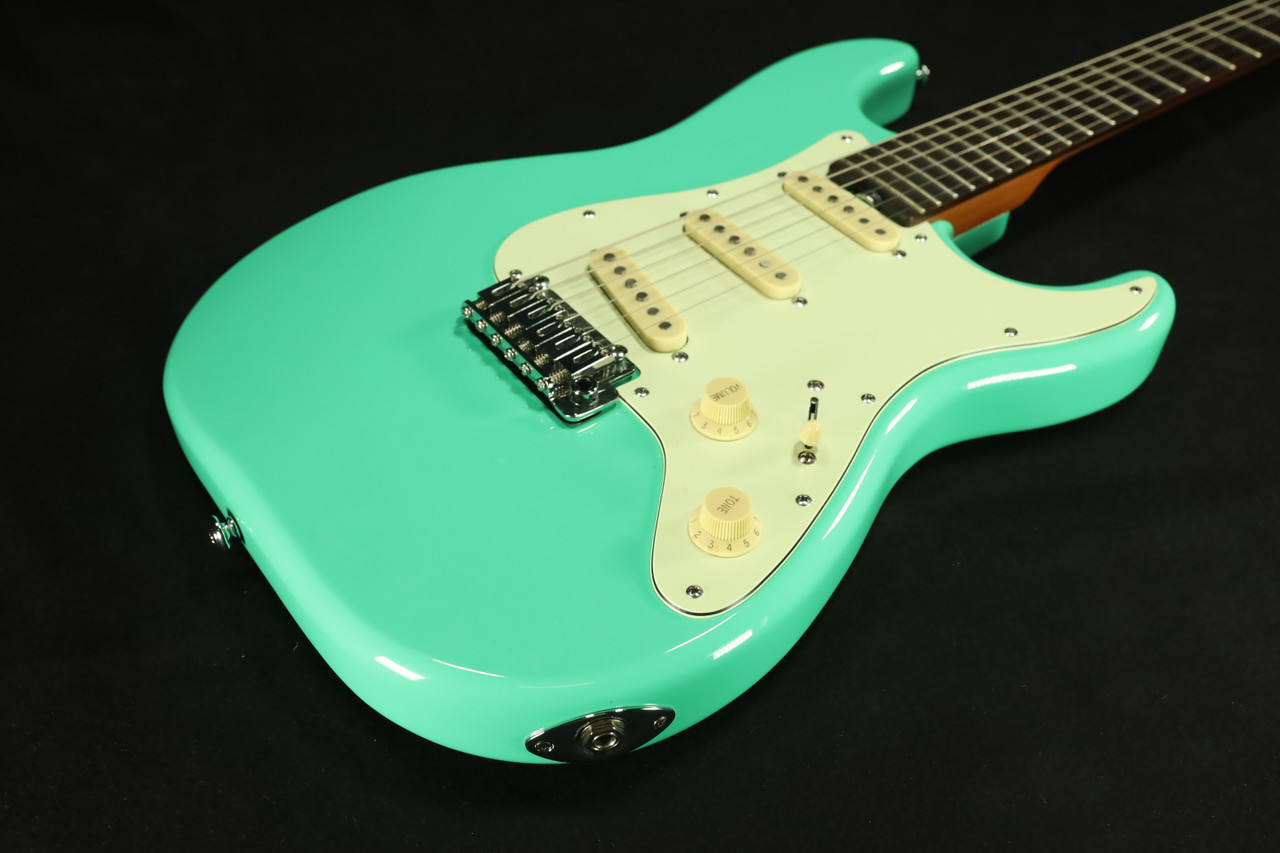 MINT Schecter Nick Johnston Signature Green USED 023 - Liberty Music