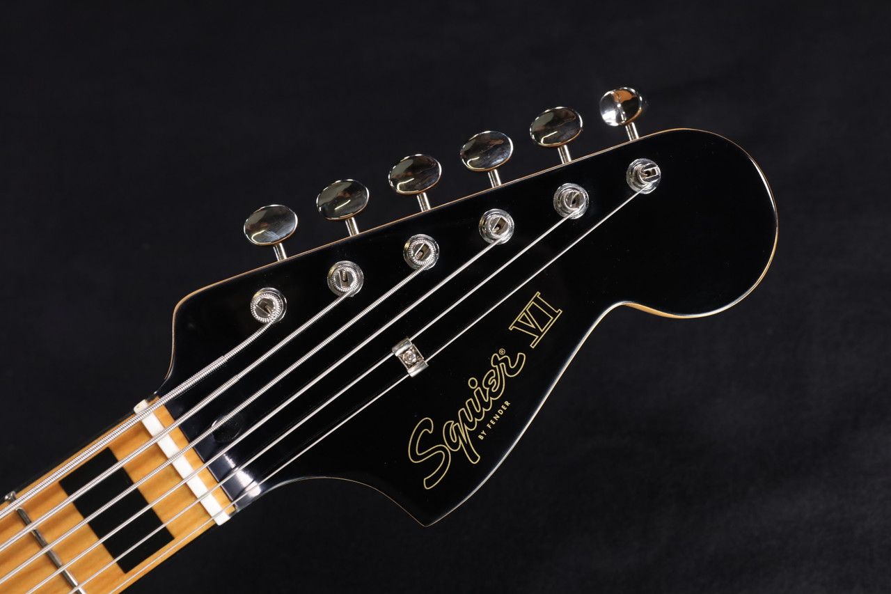 Squier Fsr Classic Vibe Bass Vi Maple Fingerboard Black Pickguard
