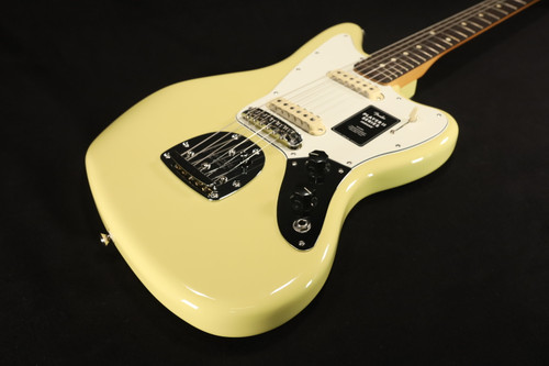 Fender Player II Jaguar, Rosewood Fingerboard, Hialeah Yellow 736