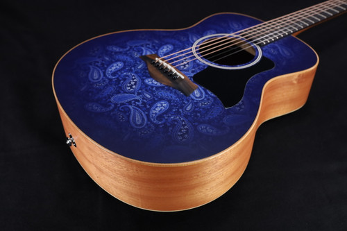 Taylor GS Mini-e Special Edition Moonrise Blue Paisley 195 Taylor GS Mini-e Special Edition Moonrise Blue Paisley 195