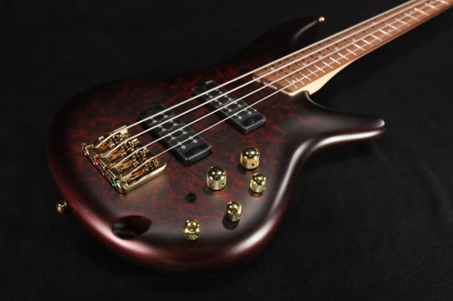 Ibanez SR Standard 4str Electric Bass Wine Red Frozen Matte - SR300EDXWZM 054 Ibanez SR Standard 4str Electric Bass Wine Red Frozen Matte - SR300EDXWZM 054