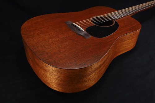 Martin Guitar D-15M with Gig Bag, Dark Mahogany 688