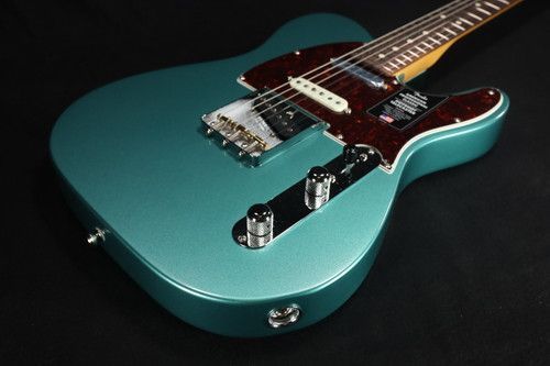 Fender American Professional Classic Telecaster SSS Rosewood Fingerboard Faded Sherwood Green Metallic 007