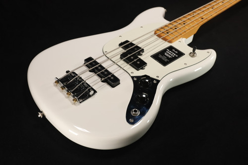 Fender Player II Mustang Bass PJ Maple Fingerboard Polar White