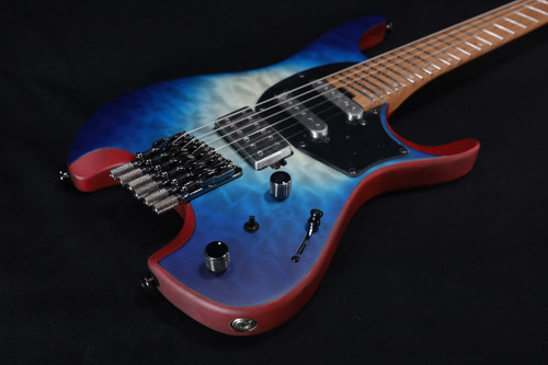 Ibanez QX54QMBSM Q Standard 6str Electric Guitar - Blue Sphere Burst Flat 785
