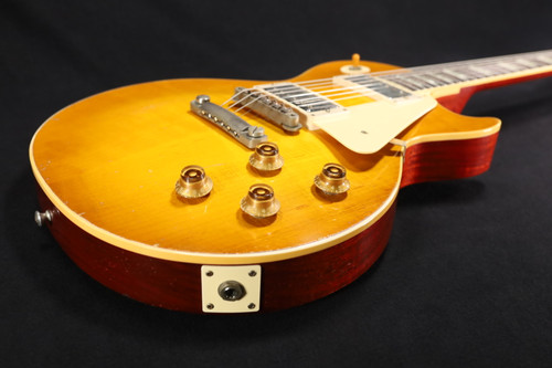 Gibson Custom Shop 1958 Les Paul Standard Reissue Light Aged Lemon Burst - LPR58LALBNH1 085
