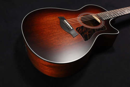 Taylor 322ce V-Class Grand Concert Acoustic-electric Guitar - Tobacco 048