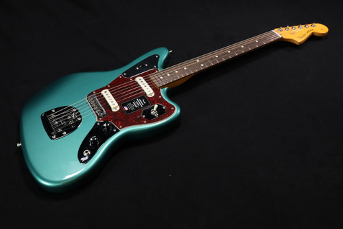 Fender American Professional Classic Jaguar Rosewood Fingerboard Faded Sherwood Green Metallic 167
