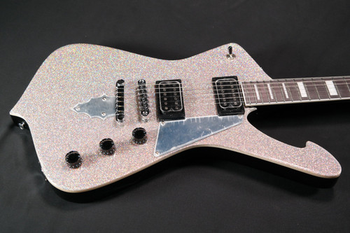Ibanez Paul Stanley Signature PS60 NAMM 2018 Electric Guitar, Silver Sparkle 769