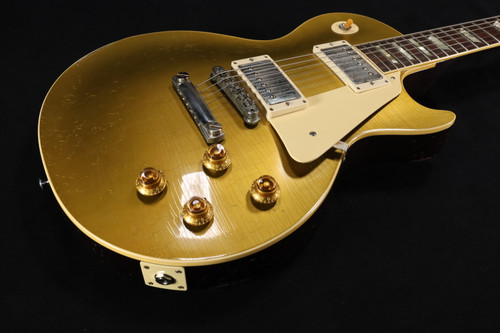 MINT 8 LBS! 2021 57 Gibson Les Paul Standard Murphy lab light aged double gold dark back USED