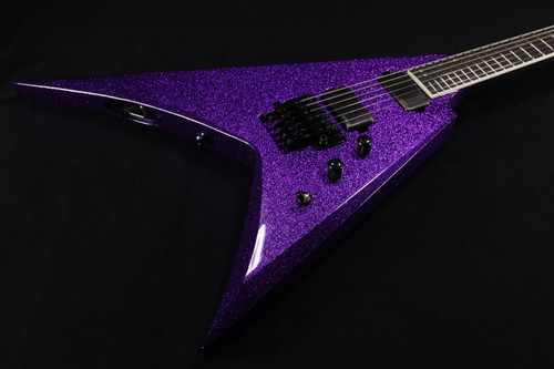 ESP 2024 USA V-II PURPLE SPARKLE MINT W/COA - USED 381