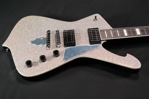 Ibanez Paul Stanley Signature PS60 NAMM 2018 Electric Guitar, Silver Sparkle - 770