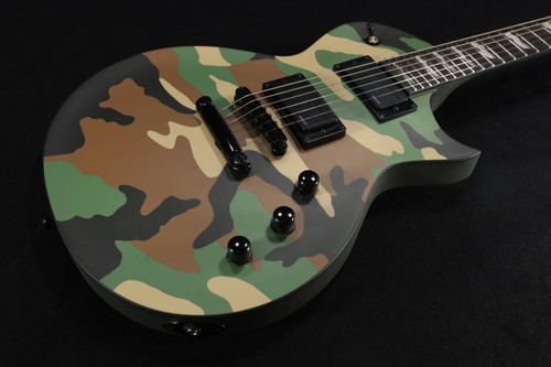 MINT ESP LTD Ec-1000 Electric Guitar Woodland Camo USED