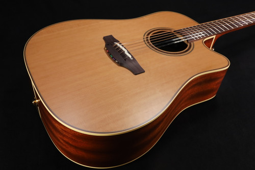 Takamine P3DC-12 Dreadnought Cutaway Acoustic-Electric Guitar with Semi-Hard Case 438