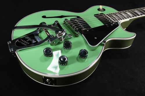 Gibson Custom Les Paul Custom Chambered Electric Guitar - 2-tone Green, Gloss PRE ORDER