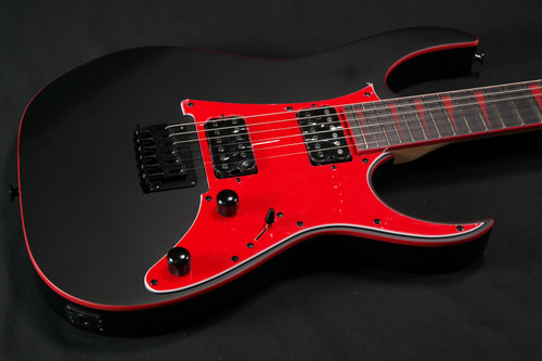 Ibanez GRG131DXBKF GIO RG Guitar - Black Flat - 851