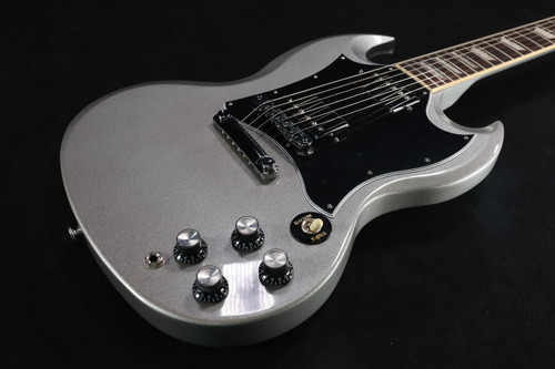 Gibson SG Standard Silver Metallic Silver Mist USA - SGS00S1CH1