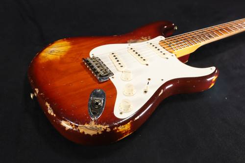 Fender Custom Shop 1957 Stratocaster Heavy Relic, 1-Piece Quartersawn Maple Neck, Aged Violin Burst 188