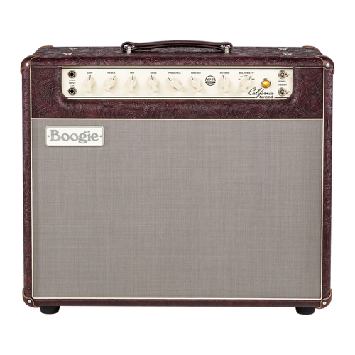 Mesa Boogie California Tweed 6v6 4:40 1x12 Combo - Wine Buggy Western Dark Gray Jute
