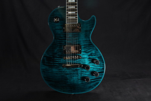 Gibson Custom Les Paul Custom Axcess Electric Guitar - Peacock Widow, Gloss 283
