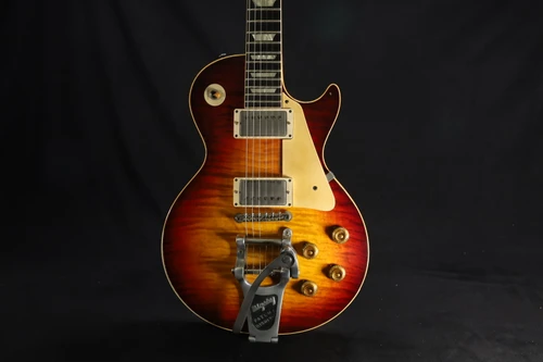 MINT MONSTER TOP 59 Les Paul Standard Reissue w/Bigsby Murphy Lab Aged - Brazilian Board - Toms Tri-Burst USED 009