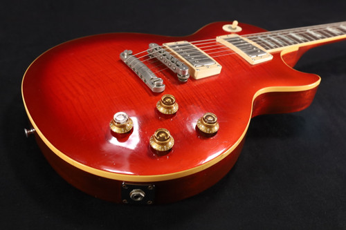 RARE 2004 Gibson Les Paul Standard Red Burst Monster Top USED 359