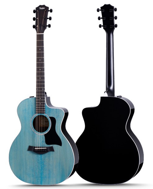 み*ー様 Taylor 214ce DLX 2021年製 Taylor LIMITED 214ce DLX LTD (Black / Trans Blue) Limited