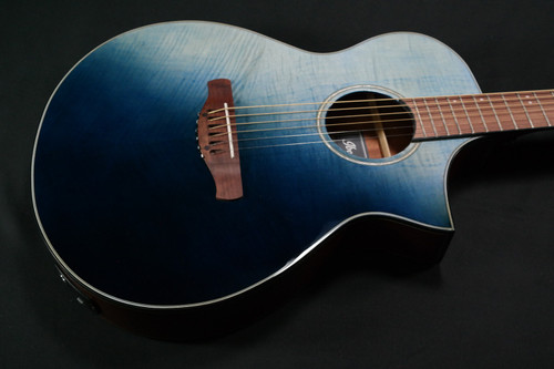 Ibanez Artwood Exotic AEWC32FM Acoustic Electric Indigo Sunset - 475