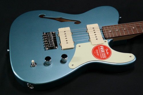 Squier FSR Paranormal Cabronita Telecaster Thinline - Laurel Fingerboard - Mint Pickguard - Matching Headstock - Ice Blue Metallic - 591