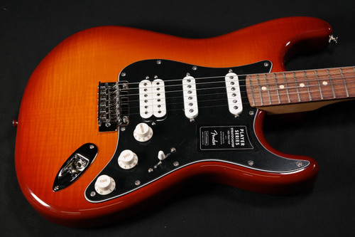 Fender Player Stratocaster HSS Plus Top - Pau Ferro Fingerboard - Tobacco Sunburst - 421