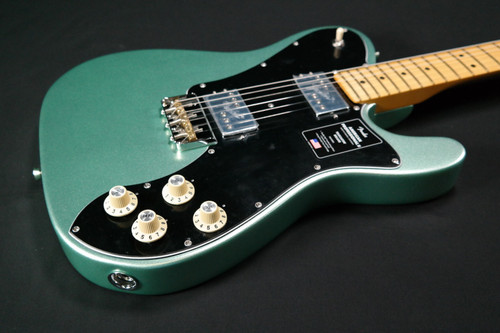 Fender American Professional II Telecaster Deluxe - Maple Fingerboard - Mystic Surf Green 441