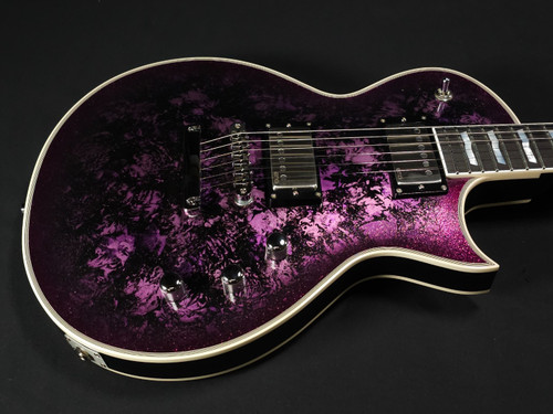 ESP Eclipse Custom Purple Peel With Hard Case - 192