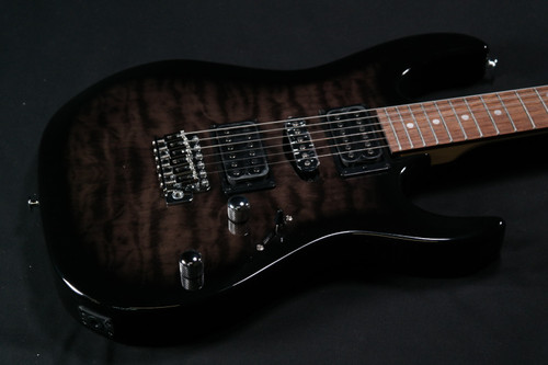 Ibanez GRX70QA Quilt Maple Trans Black Sunburst - 163