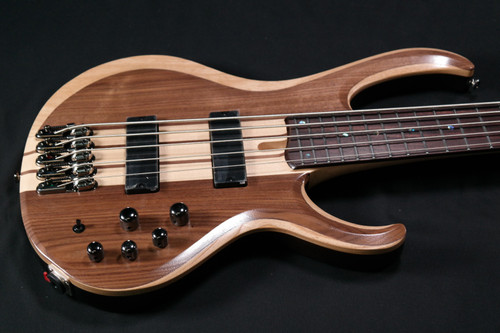 Ibanez BTB745-NTL Natural 5-String Electric Bass Guitar Low Gloss Natural - 168